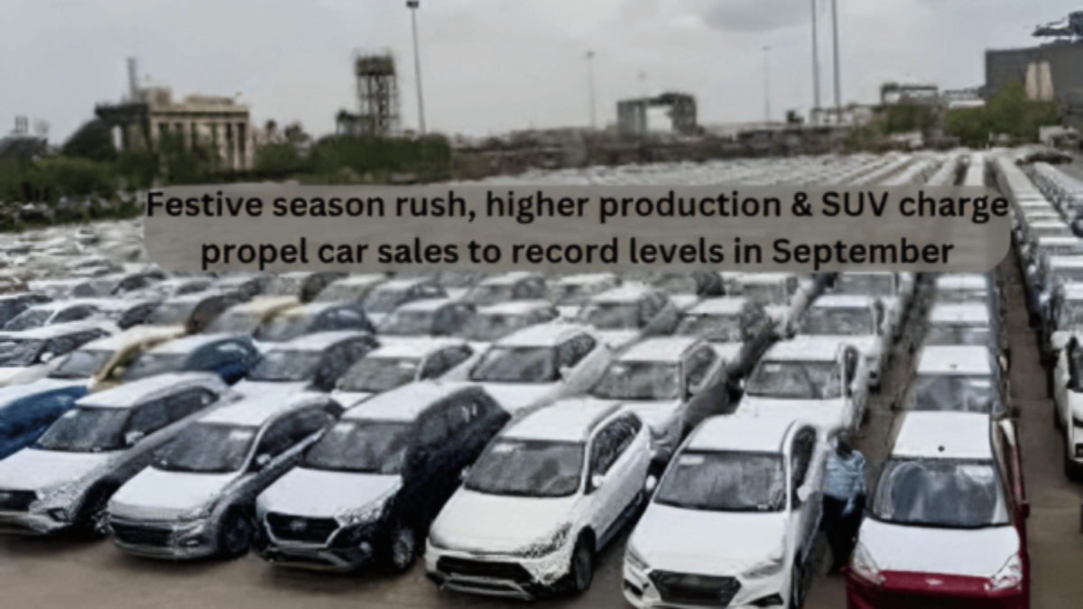 Festive season rush, higher production & SUV charge propel car sales to record levels in September