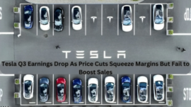 Tesla Q3 Earnings Drop As Price Cuts Squeeze Margins