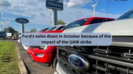 Ford's sales down in October because of the UAW strike