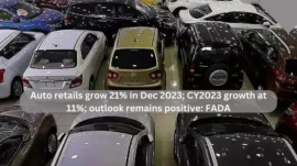 Auto retails grow 21% in Dec 2023 | Dorleco