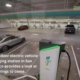 A new indoor electric vehicle charging station in San Francisco