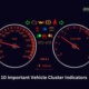 10 Important Vehicle Cluster Indicators  | Dorleco
