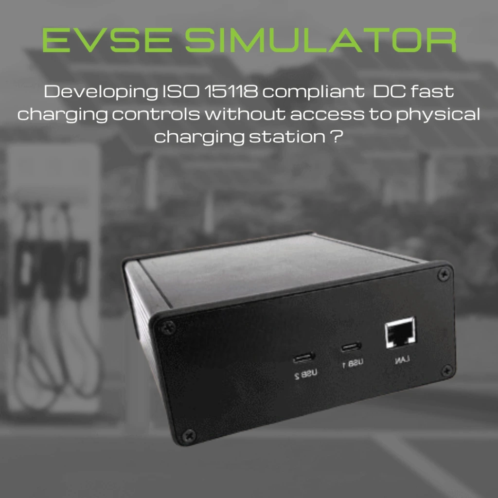 EVSE and V2G Simulator | VCU Supplier & EV Software Service Provider
