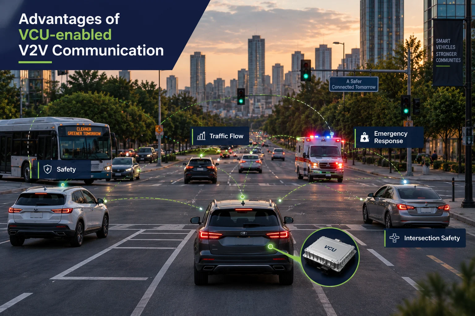 V2V communication | Dorleco I VCU ,CAN Keypads, CAN Display Supplier and Engineering solutions Provider , staffing solutions provider, Software Defined Vehicle & SDV engineering
