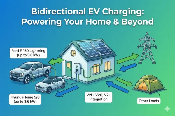 What is Bidirectional EV charging ? | Dorleco | VCU Supplier and EV Software Service Provider