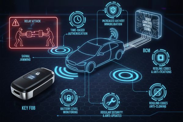 Keyless Entry and Start Systems| Dorleco, VCU,CAN Keypads,CAN Display supplier and EV Service Provider