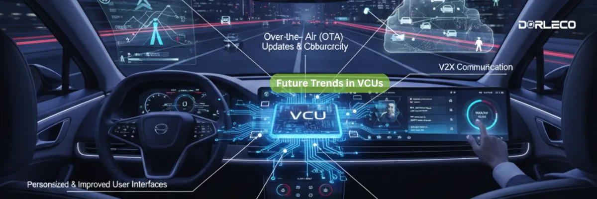 Future Trends In VCUs | Dorleco I VCU CAN display, CAN Keypad Supplier, and EV Software Service Provider