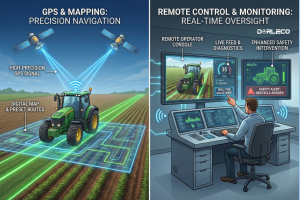 Autonomous Agricultural and Construction Vehicles | Dorleco | VCU Product Supplier & EV Service Provider