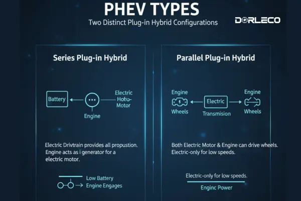 Plug-in Hybrid Electric Vehicles (PHEVs)| Dorleco | VCU Supplier and EV Software Service Provider
