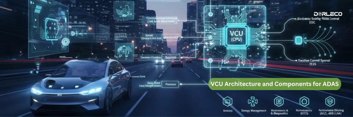 VCU Architecture and Components | Dorleco I VCU CAN display, CAN Keypad Supplier, and EV Software Service Provider