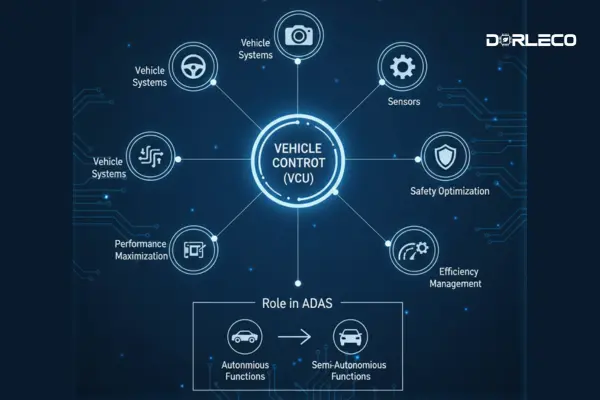 VCU Architecture and Components | Dorleco I VCU CAN display, CAN Keypad Supplier, and EV Software Service Provider