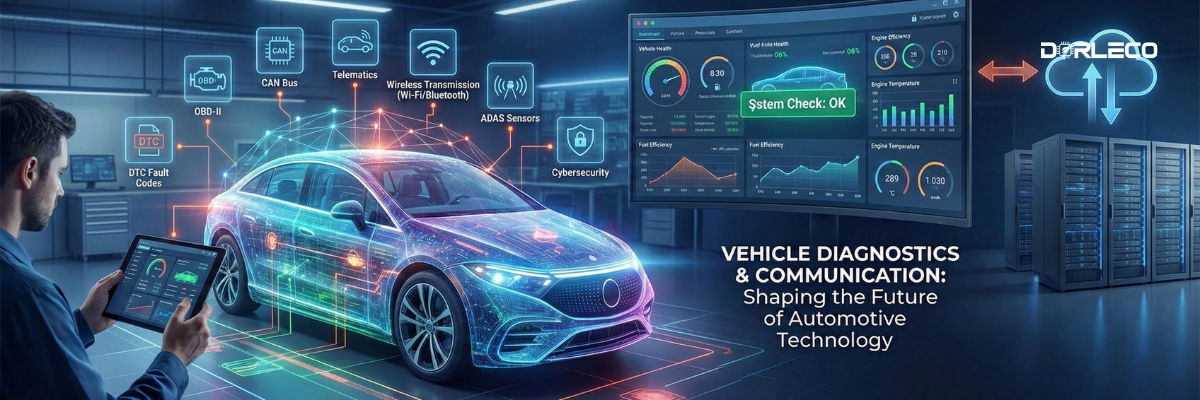 Vehicle Diagnostics and Communication| Dorleco| VCUs, CAN Keypads, CAN Display supplier