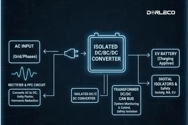The Crucial Role of On-Board Charger Function| Dorleco | VCU Products Supplier & EV Service Provider