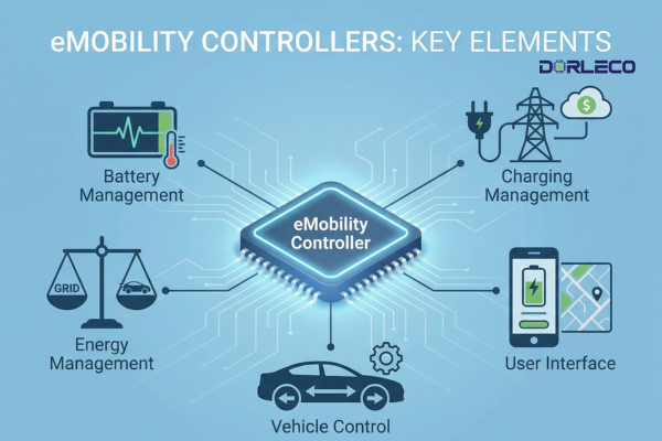 Predictive Maintenance and eMobility Controls | Dorleco| VCU ,CAN Keypads, CAN Display Supplier & Engineering and staffing Service Provider