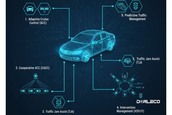 Traffic Management With ADAS | Dorleco | VCUs , CAN Keypads, CAN Displays Supplier and EV Software Service provider for Electric Vehicle