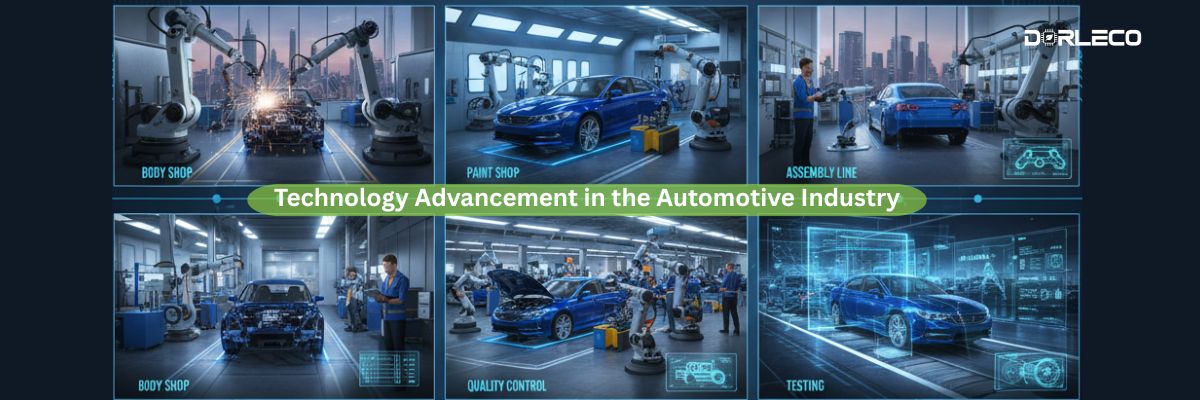 Technology Advancement in the Automotive Industry| Dorleco | VCU ,CAN Keypads,CAN Display Supplier & Engineering staffing service provider