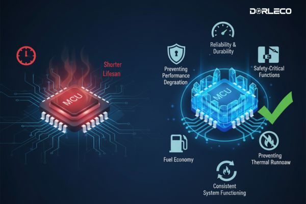 Thermal Management in Vehicle MCUs | Dorleco| VCU ,CAN Keypads, CAN Display Supplier & Engineering and staffing Service Provider