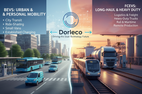 FCEVs or BEVs| Dorleco I VCU CAN display, CAN Keypad Supplier, and EV Software Service Provider