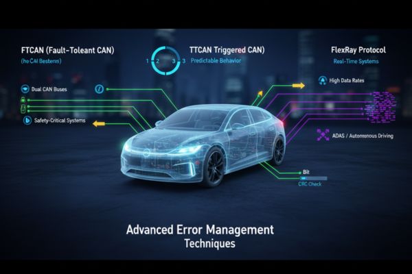 Correction And Error Detection In CAN | Dorleco| VCU, CAN Display, CAN Keypads supplier and Engineering service provider