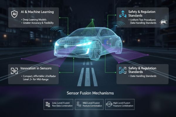 ADAS Sensor Fusion and Data Integration | VCU ,CAN Keypads,CAN Display supplier & Engineering staffing service provider and EV software service provider