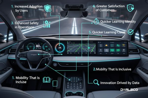 User Interface and User Experience in eMobility Controls | Dorleco | VCU ,CAN Keypads, CAN Display Supplier ,EV Software Service Provider and Engineering staffing service provider