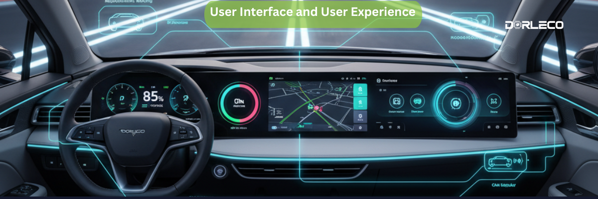 User Interface and User Experience in eMobility Controls | Dorleco | VCU ,CAN Keypads, CAN Display Supplier ,EV Software Service Provider and Engineering staffing service provider