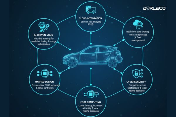 Role of VCUs in Electric Powertrains | VCU,CAN Keypads, CAN Display Supplier & EV Software and Staffing Service Provider | Dorleco