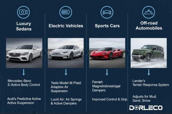 Active Suspension Systems |Dorleco| VCU ,CAN Keypads,CAN Display supplier & Engineering staffing service provider and EV software service provider