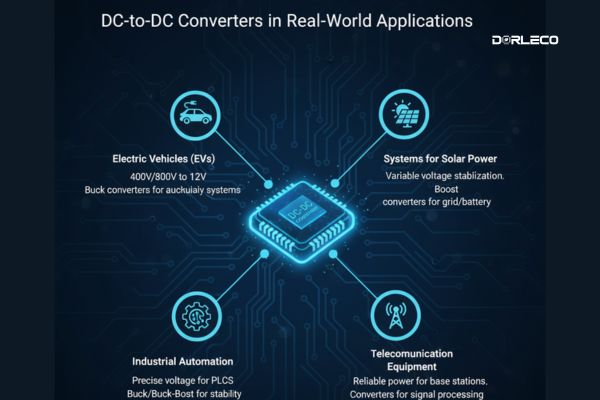 DC-to-DC converters and their Types | Dorleco | VCU ,CAN Keypads, CAN Display Supplier and EV Software Service Provider