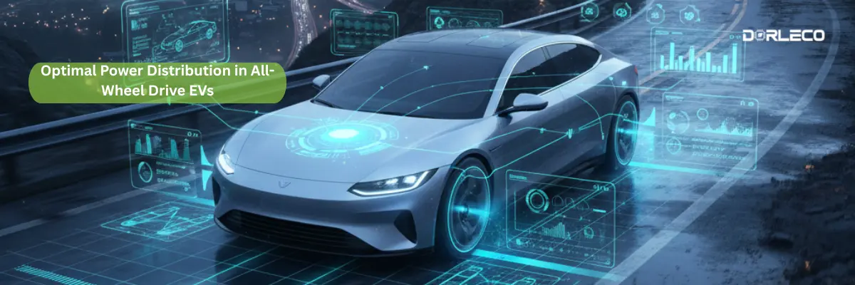 Optimal Power Distribution in All-Wheel Drive EVs | Dorleco| VCU ,CAN Keypads,CAN Display Supplier and Engineering and Staffing Service Provider
