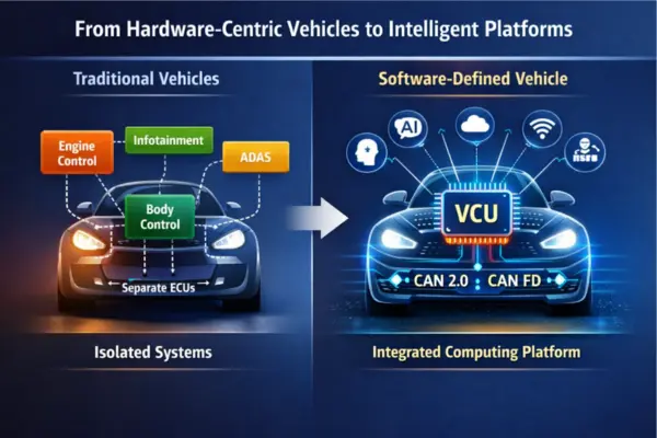software defined vehicle | Dorleco| VCU ,CAN Keypads,CAN Display Supplier and Engineering and Staffing Service Provider