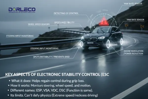 Electronic Stability Control Dorleco | VCU, CAN Keypads, CAN Display Supplier and Engineering and Staffing Service Provider 