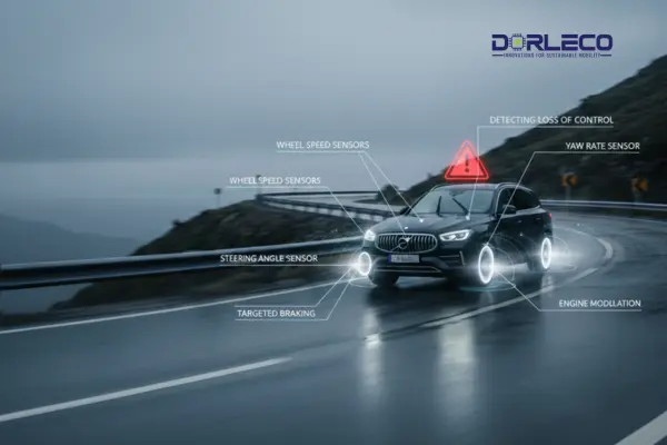 Electronic Stability Control Dorleco | VCU, CAN Keypads, CAN Display Supplier and Engineering and Staffing Service Provider