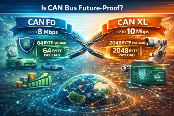 CAN Bus in Industrial Automation | Dorleco I VCU CAN display, CAN Keypad Supplier, and EV Software Service Provider
