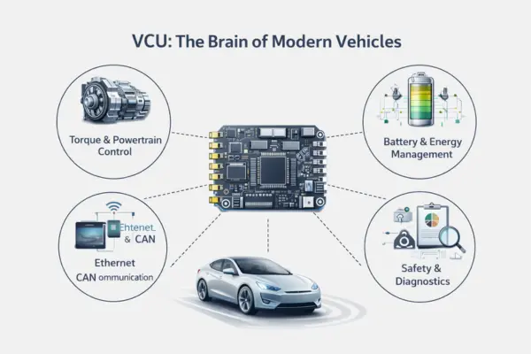 Future Trends In VCUs | Dorleco I VCU CAN display, CAN Keypad Supplier, and EV Software Service Provider