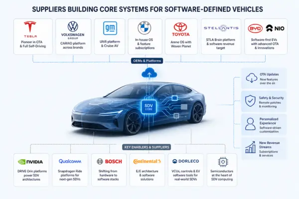 software defined vehicle | Dorleco| VCU ,CAN Keypads,CAN Display Supplier and Engineering and Staffing Service Provider