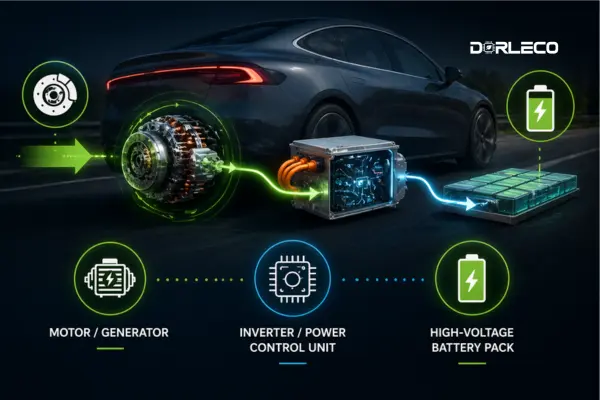Regenerative braking | Dorleco | VCU, CAN keypads, CAN display supplier, and Engineering and Staffing Service Provider