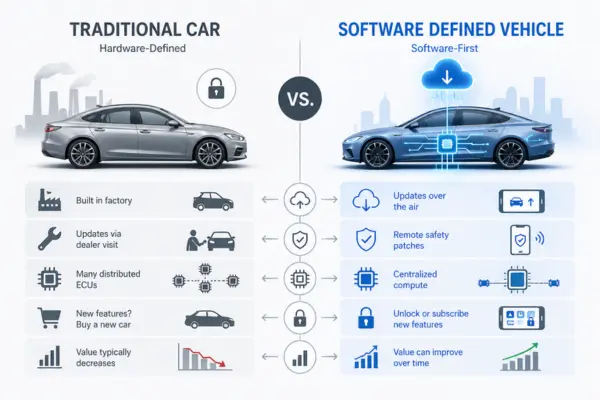 software defined vehicle | Dorleco| VCU ,CAN Keypads,CAN Display Supplier and Engineering and Staffing Service Provider