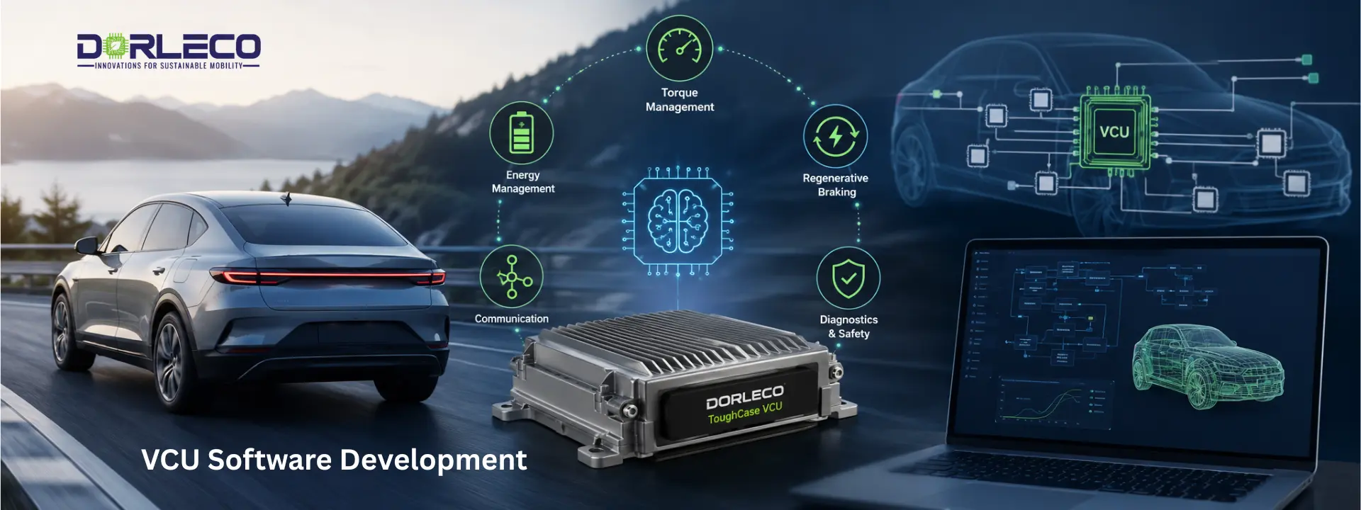 VCU Software Development Dorleco | VCU, CAN Keypads, CAN Display Supplier and Engineering and Staffing Service Provider