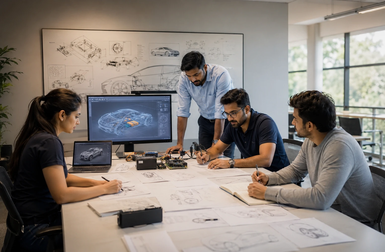 Vehicle control unit (VCU), CAN Keypads , smartview display supplier, engineering solutions provider & software-defined vehicles (SDV) Solution Provider