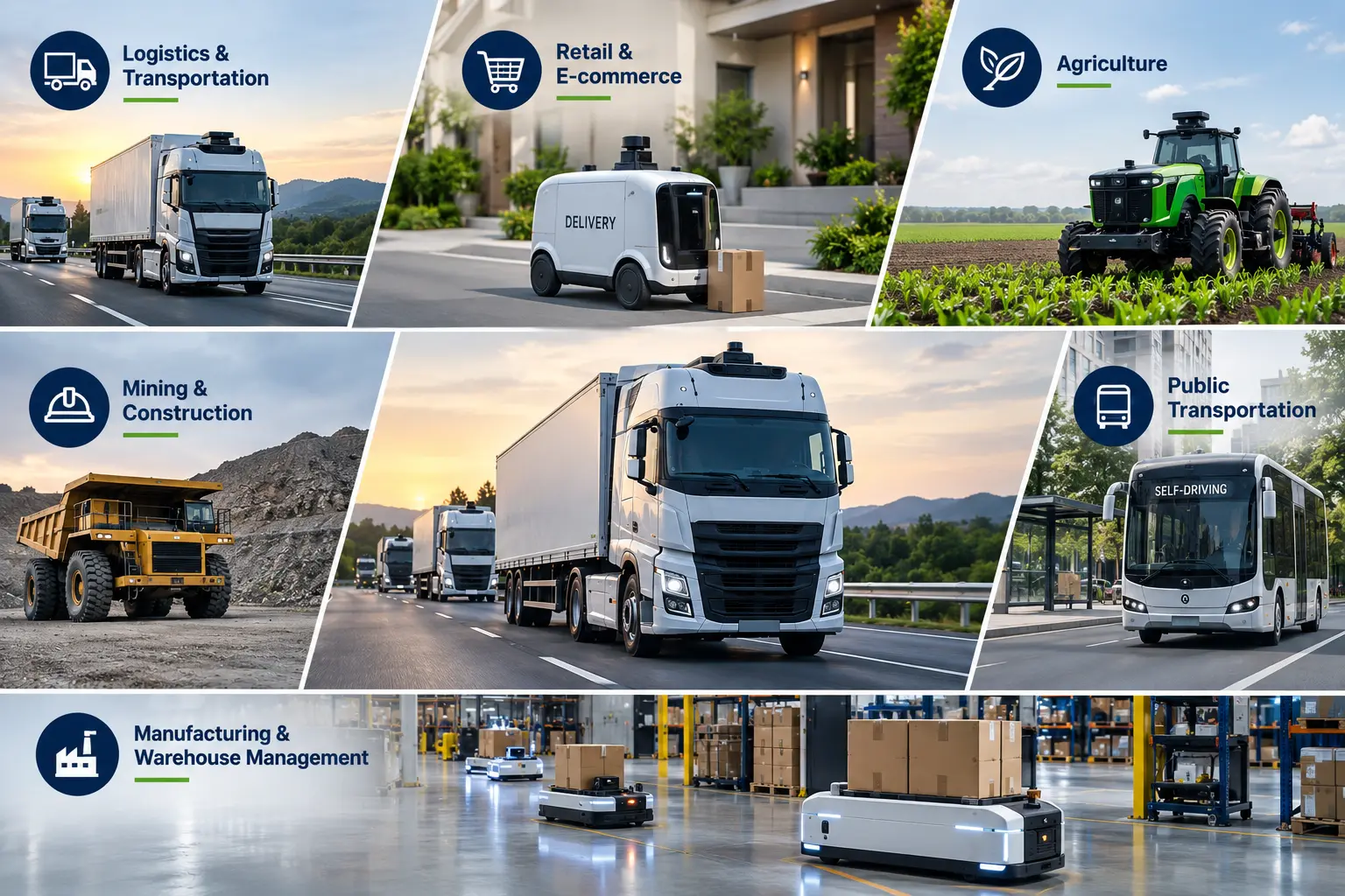 Effect of Autonomous Commercial Vehicles on Industries | VCU, CAN Keypads, CAN Display Supplier and Engineering solutions Provider , staffing solutions provider & SDV engineering  