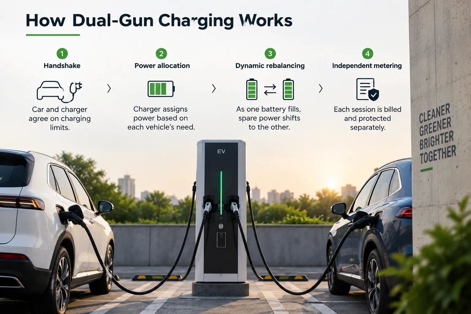 Dual Gun EV Charger | VCU, CAN Keypads, CAN Display Supplier and EV Software Service Provider