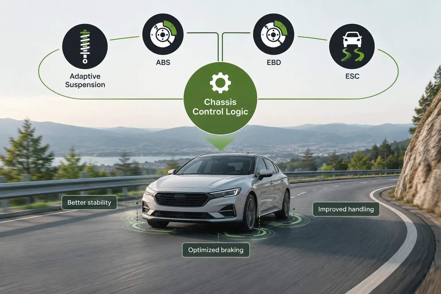 What is Control Logic for Chassis | Vehicle Control Unit (VCU), CAN Keypads, Smartview Display Supplier, Engineering Solutions Provider & Software-Defined Vehicles (SDV) Solution
