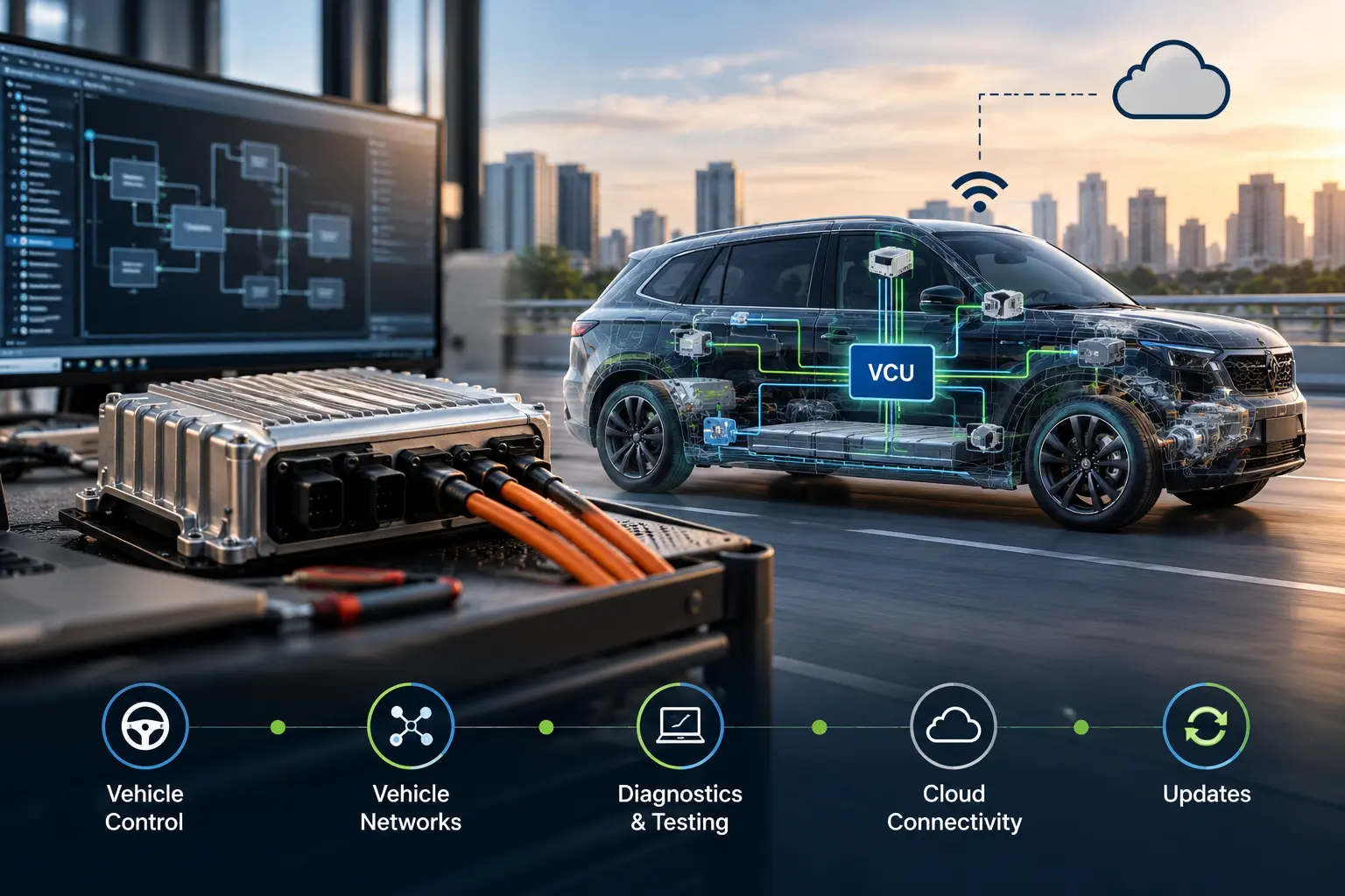 VCU, CAN Keypads, CAN Display Supplier and Engineering Solutions Provider, Staffing Solutions Provider, Software Defined Vehicle & SDV engineering  